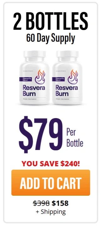 ResveraBurn  2 Bottle